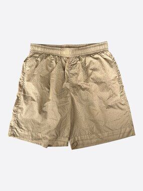 Givenchy Tan Monogram Swim Shorts